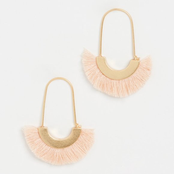 Madewell | NWT Arc Wire Fringe Earrings - Picture 2 of 9
